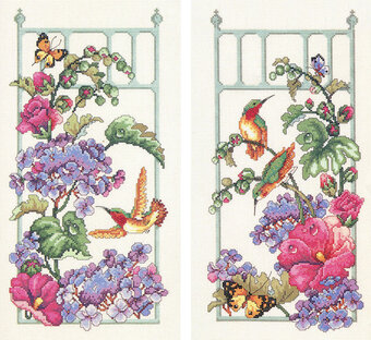 Morning Dew Pair - Cross Stitch Pattern