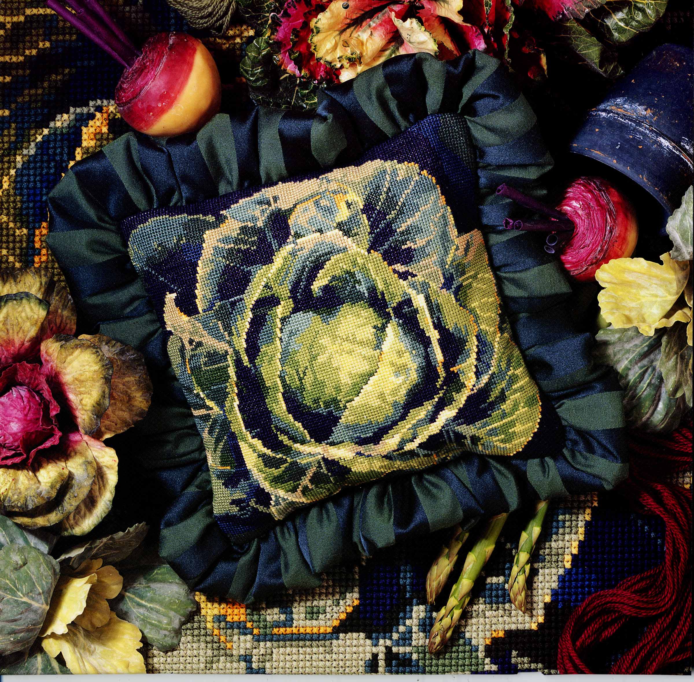 Glorious Cabbage - Cross Stitch Pattern