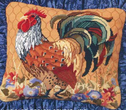 King of the Roost - Cross Stitch Pattern