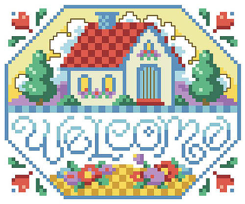 Welcome - Cross Stitch Pattern