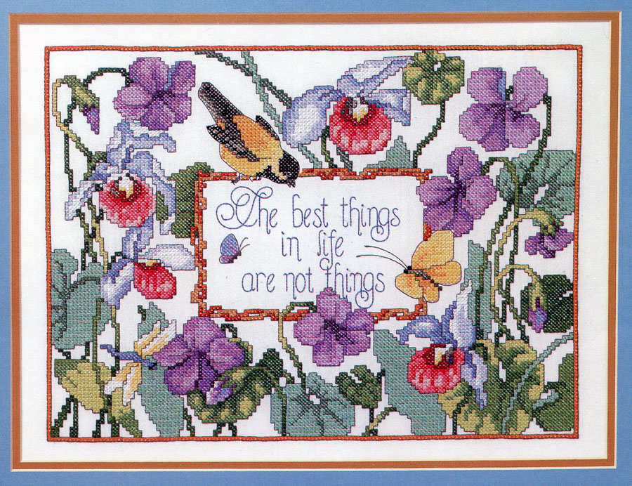 The Best Things - Cross Stitch Pattern