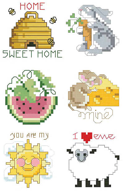 Cute Minis Collection - Cross Stitch Pattern