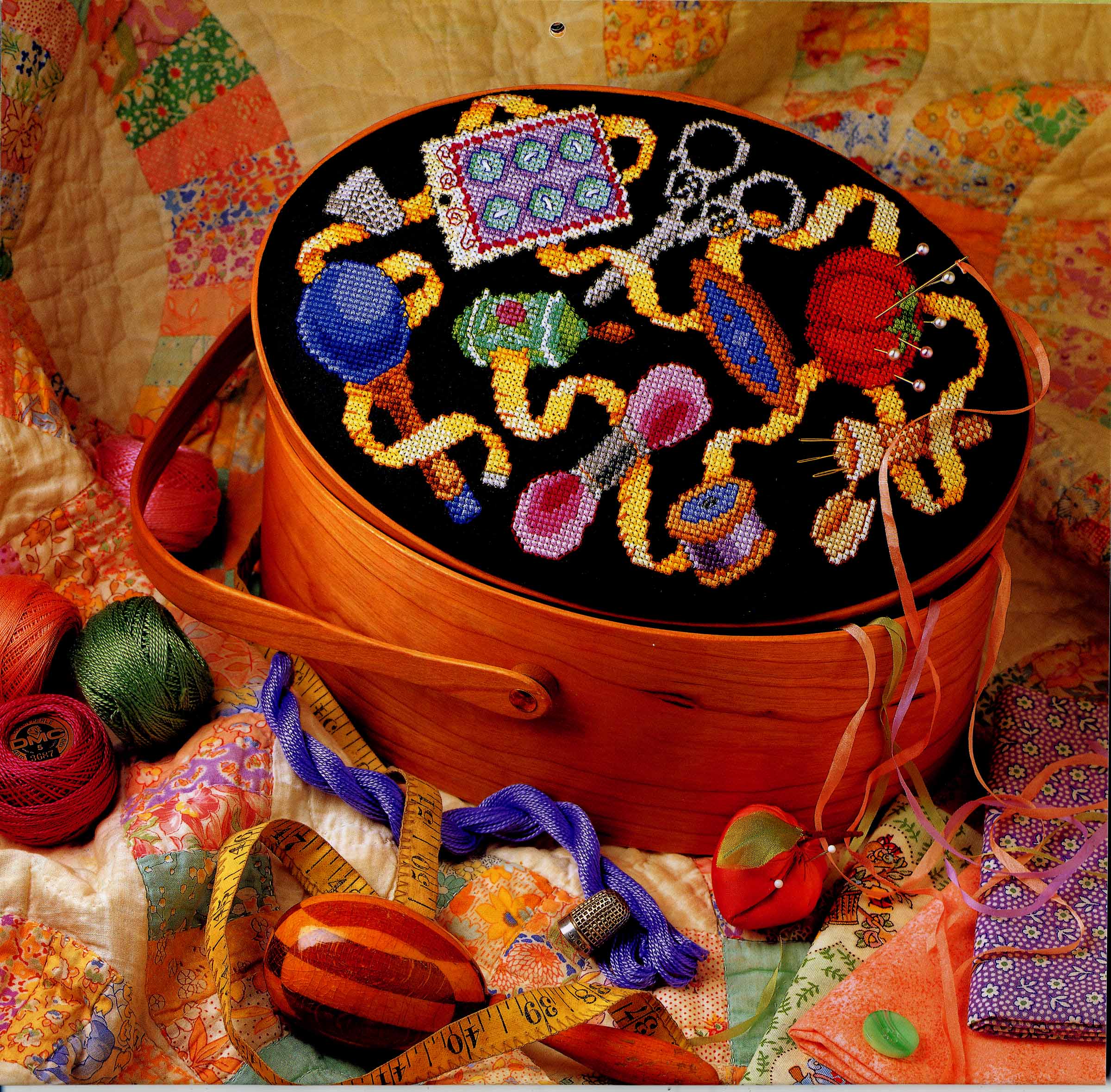 Sewing Tools Sampler - Cross Stitch Pattern