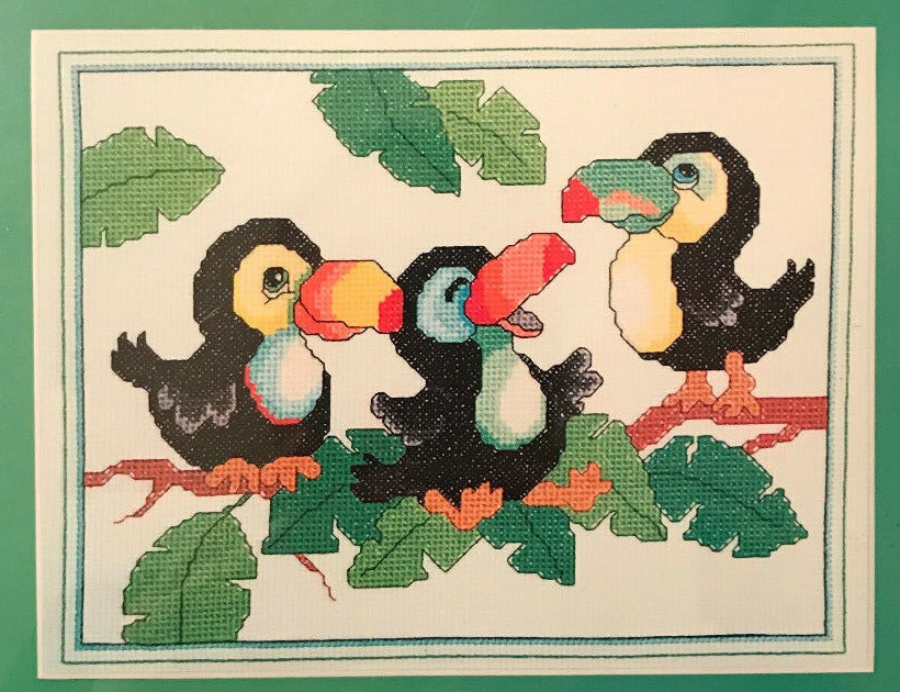 Baby Toucans - Cross Stitch Pattern