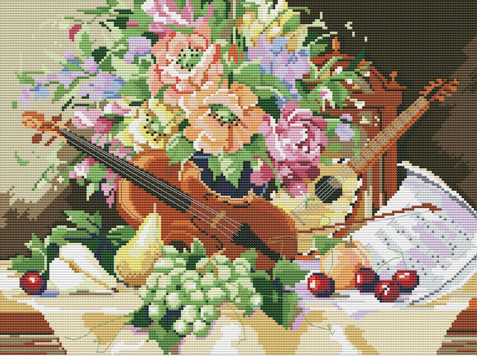 Summer Concerto - Cross Stitch Pattern