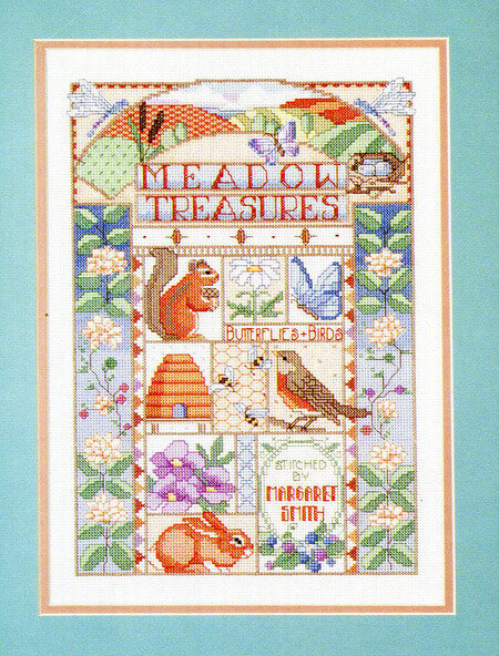 Meadow Treasures - Cross Stitch Pattern