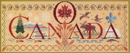 O Canada - Cross Stitch Pattern