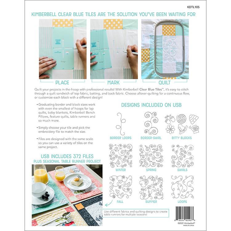 Clear Blue Tiles Essentials Set