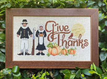 Give Thanks - Cross Stitch Pattern