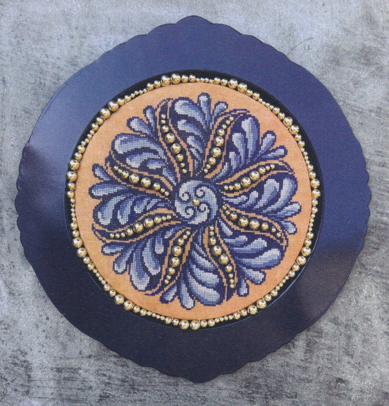 Blue Zen - Cross Stitch Pattern