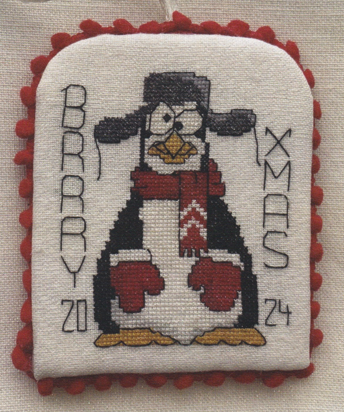 Brrry Xmas - Christmas Cross Stitch Pattern