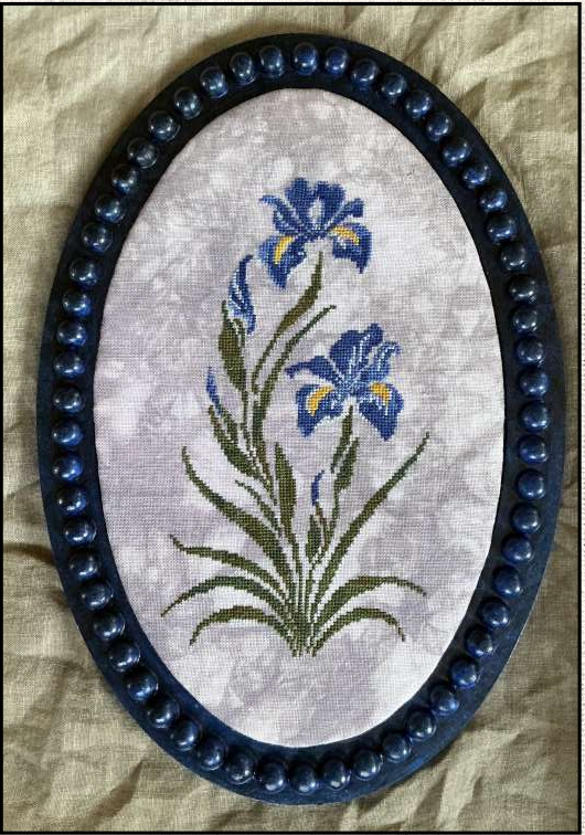 Blue Iris - Cross Stitch Pattern