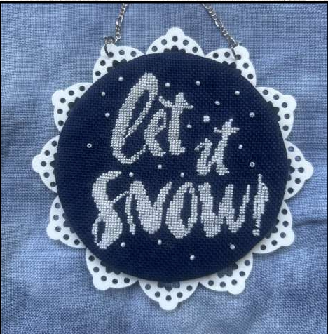 Let It Snow - Christmas Cross Stitch Pattern