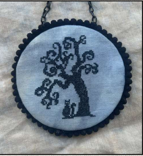 The Cat's Tree - Halloween Cross Stitch Pattern
