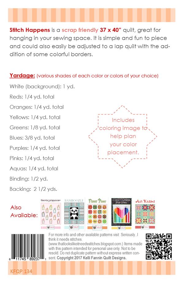 Stitch Happens - Quilt Pattern