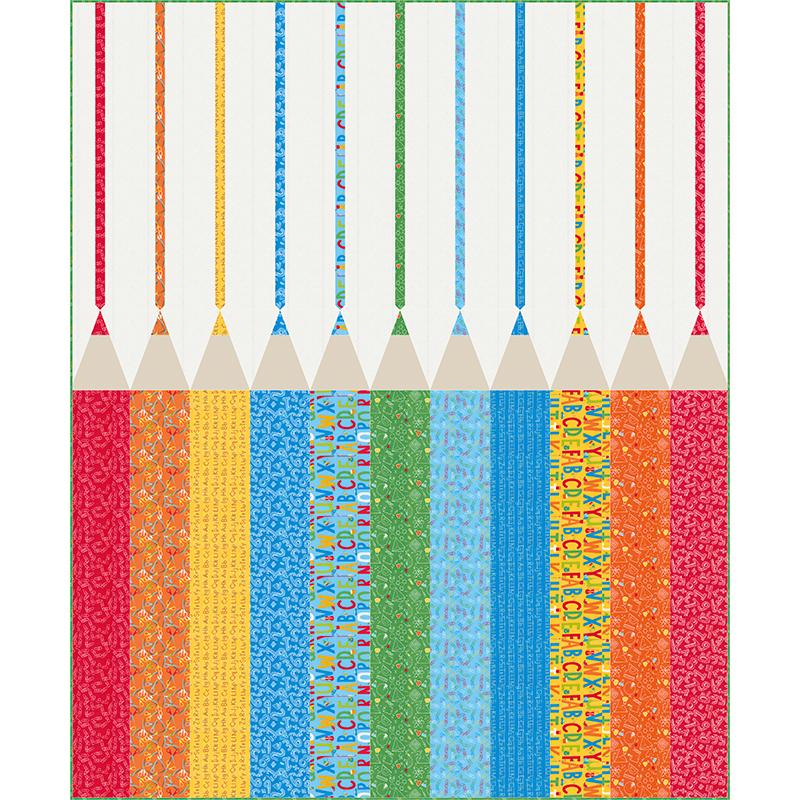 Back To School Kit - Quilt Kit
