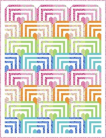 Fiesta Digital Top - Quilt Panel