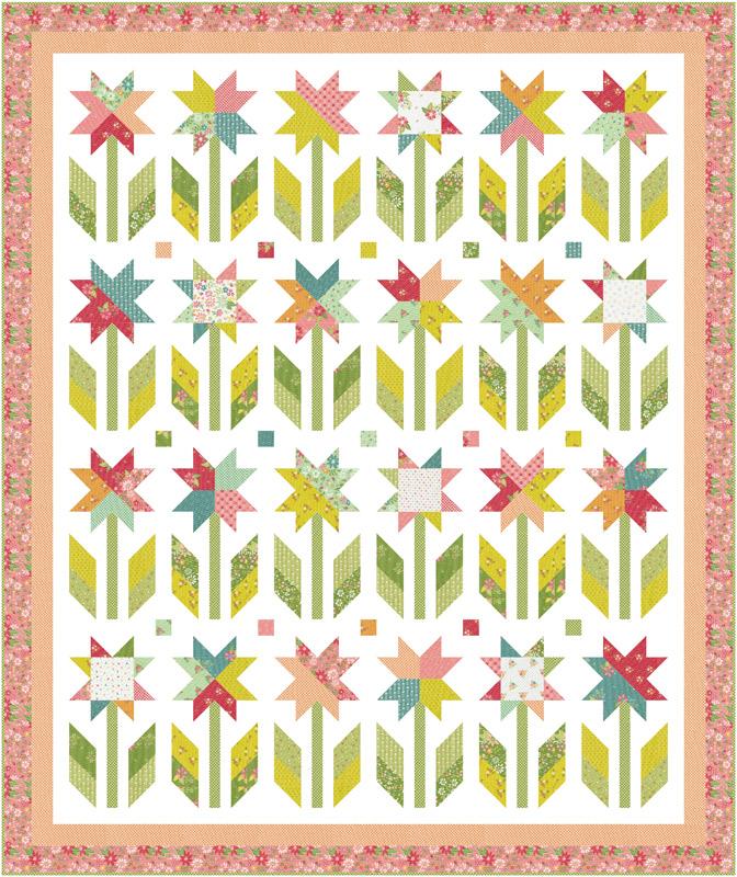 Strawberry Lemonade - Quilt Kit