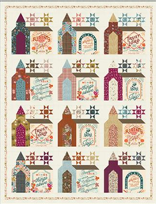 Things Above Digital Top - Quilt Panel