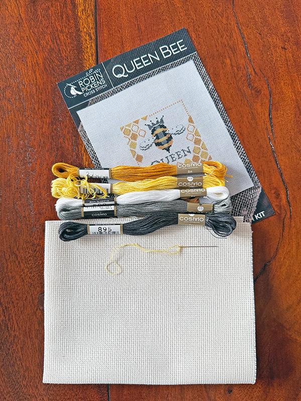 Queen Bee - Cross Stitch Kit