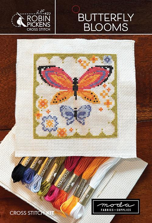 Butterfly Blooms - Cross Stitch Kit