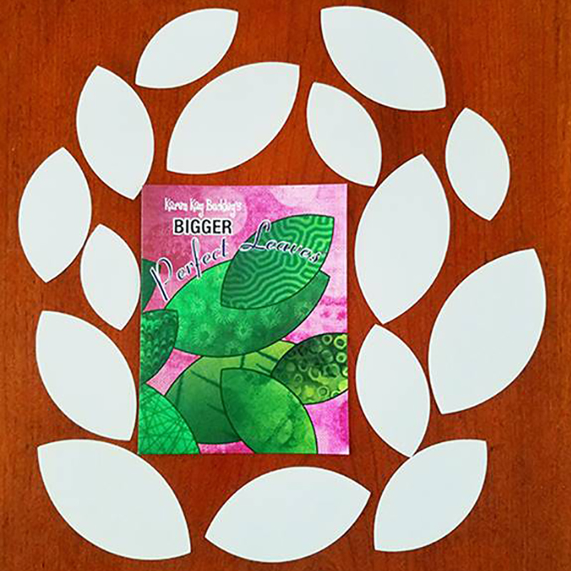 Bigger Perfect Leaves - Applique Templates