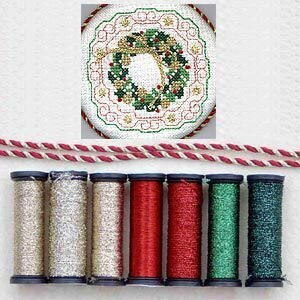 Metallic Thread Gift Collection - Christmas