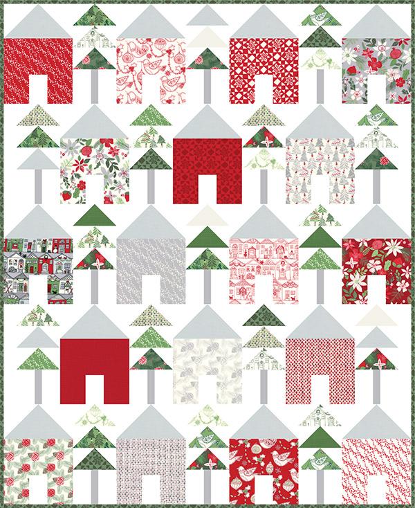 Chalet - Christmas Quilt Pattern