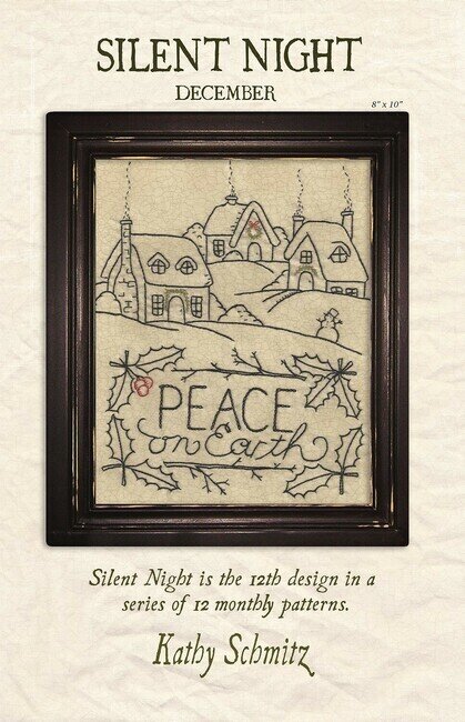 Silent Night - Embroidery Pattern