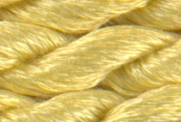 Silk Mori Thread #2032 - Lightest Lemon