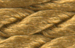 Silk Mori Thread #7087 - Very Dark Straw