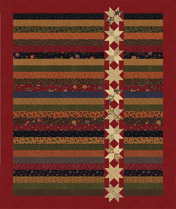 Stars On A Roll - Quilt Pattern
