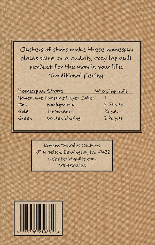 Homespun Stars - Quilt Pattern