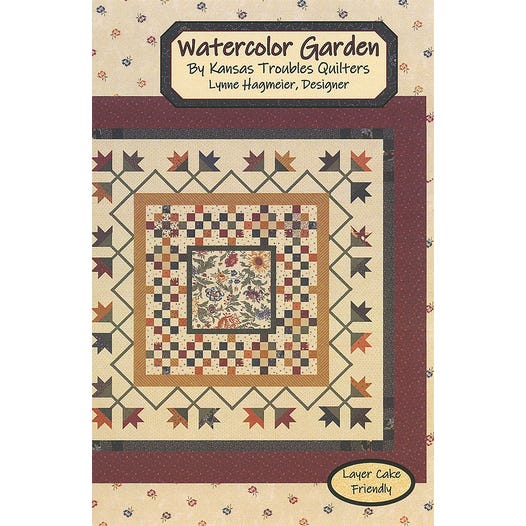 Watercolor Garden - Quilt Pattern