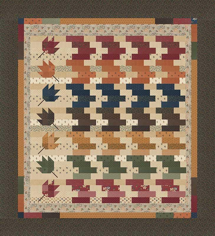 Stacked Leaves - Quilt Pattern