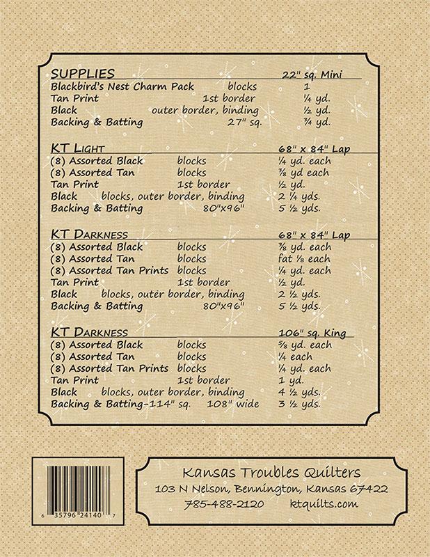 Darkness & Light - Quilt Pattern