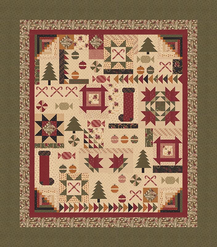 A Vintage Christmas Sampler - Quilt Pattern