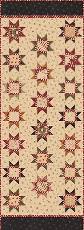 Candy Stripe Stars - Christmas Quilt Pattern