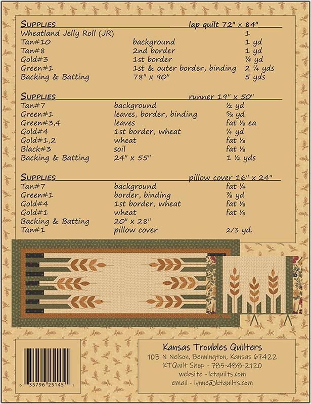 Wheatland - Quilt Pattern