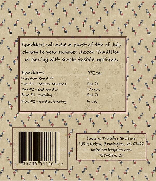 Sparklers - Quilt Pattern