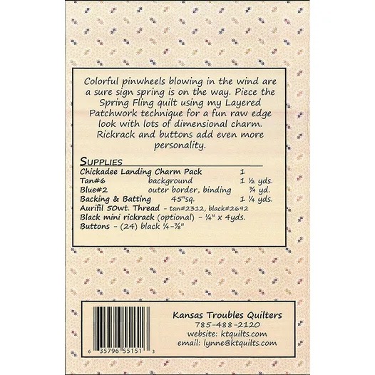 Spring Fling - Quilt Pattern