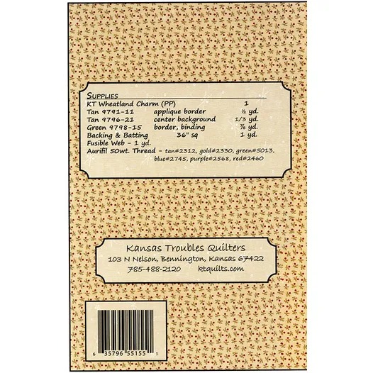 Summer Fields - Quilt Pattern