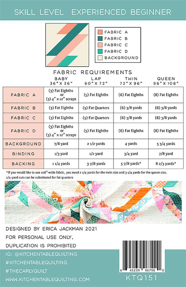 The Carly Quilt - Quilt Pattern