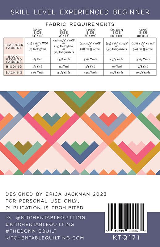 The Bonnie Quilt - Quilt Pattern