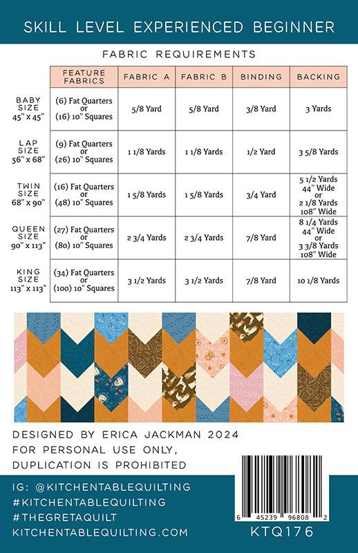 The Greta Quilt - Quilt Pattern