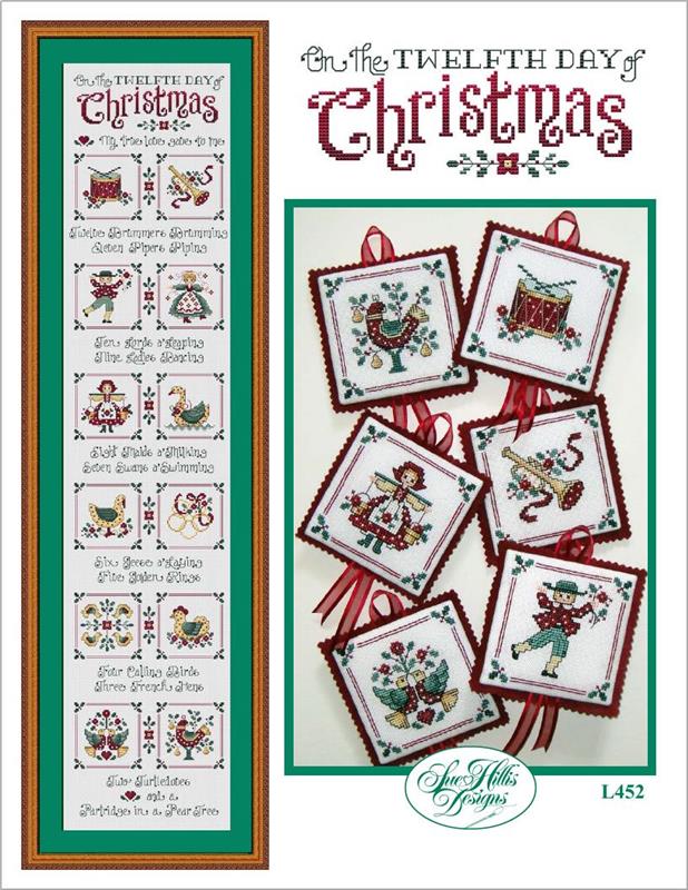 On The Twelfth Day Of Christmas - Cross Stitch Pattern