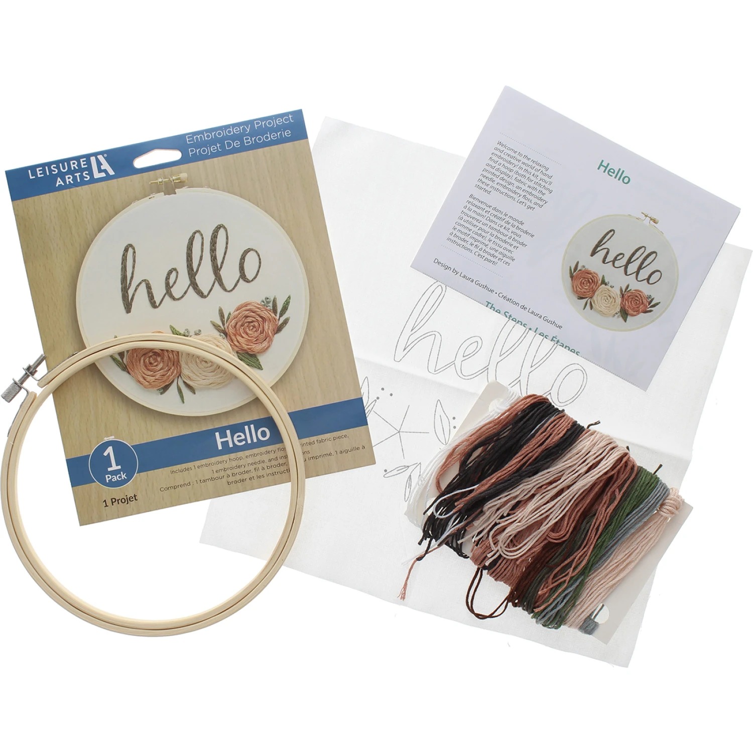 Hello - Embroidery Kit