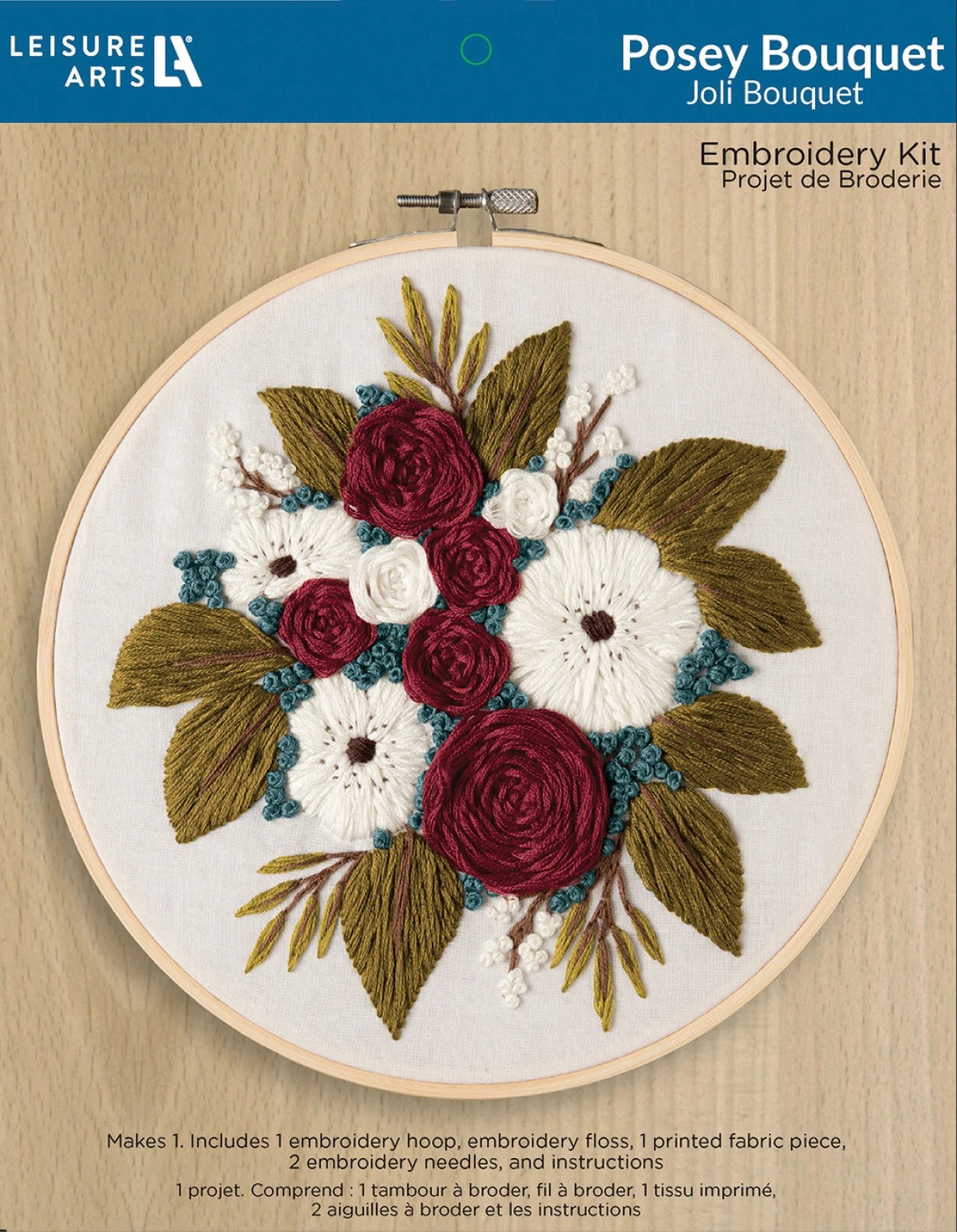Posey Bouquet - 8" Embroidery Kit