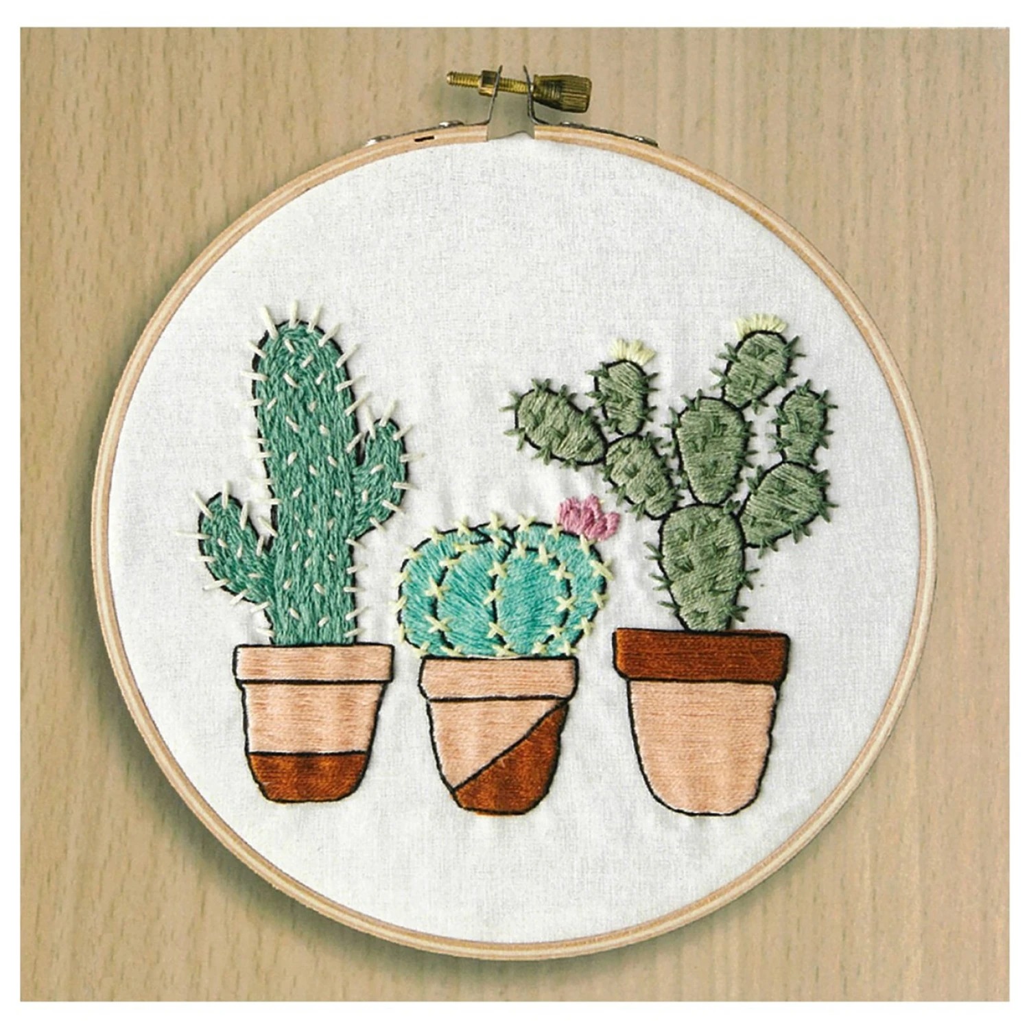 Cactus Garden - Embroidery Kit