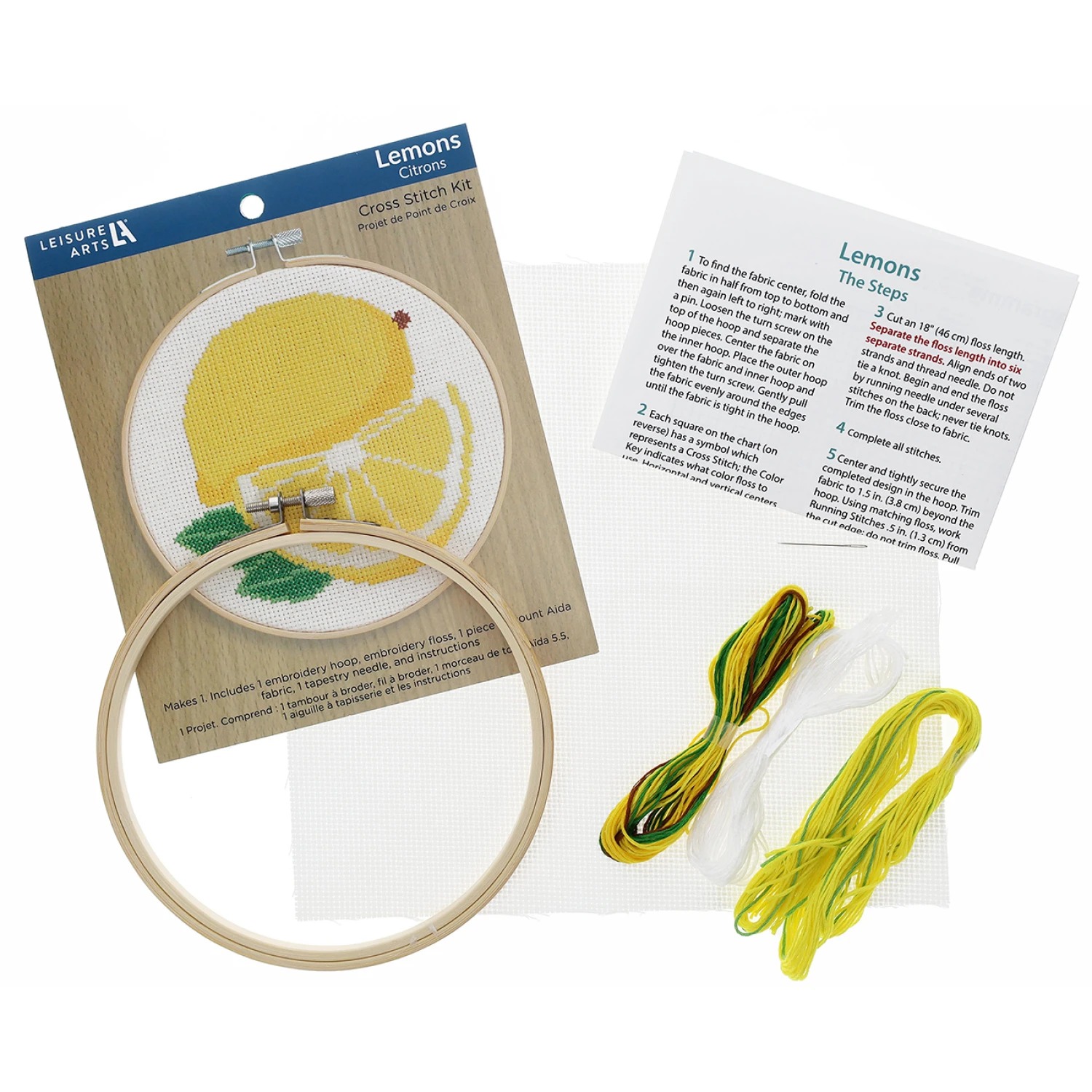 Lemons - Embroidery Kit